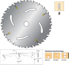 T.C.T. Rip Saw Blade with Chip Limitation
