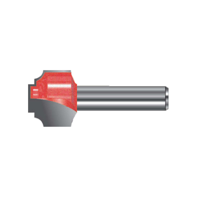 TCT Decorative Ogee Router Bit, Double Cutter, Right Rotation