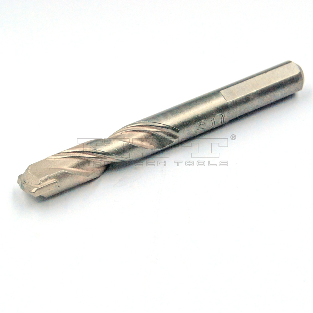 High Impact Duty Masonry Drill Bit w/Tri-flat Shank