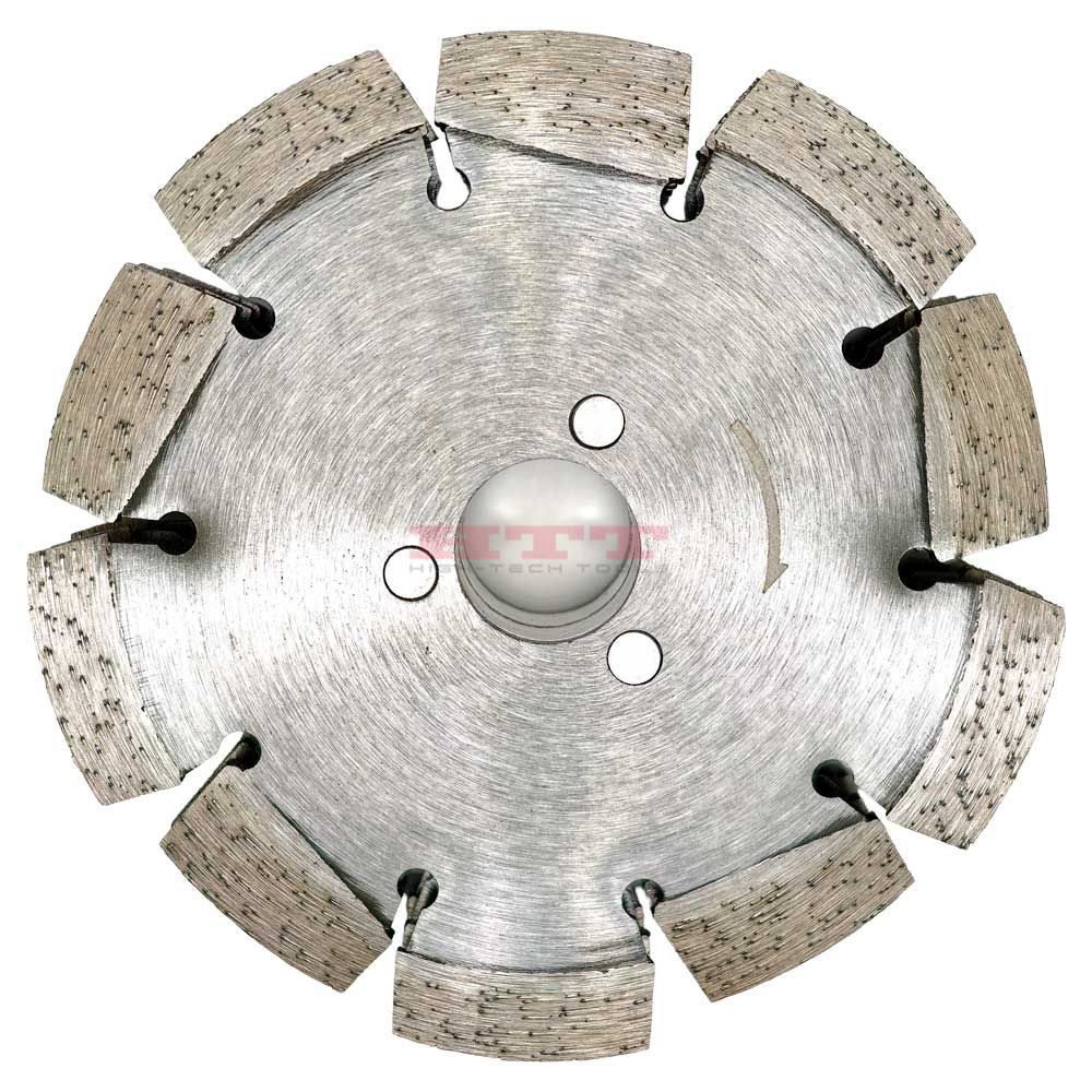 Triple Disc Wall Chasing Diamond Saw Blade