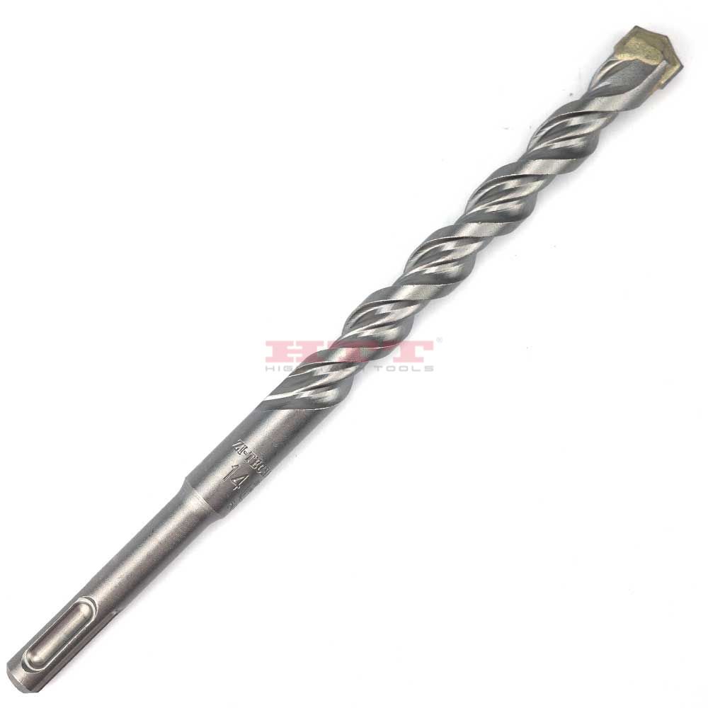 2Cutter W Carbide Tipped Hammer Drill Bit SDS-plus
