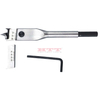 Adjustable Extension Flat Drill w/Hex Shank