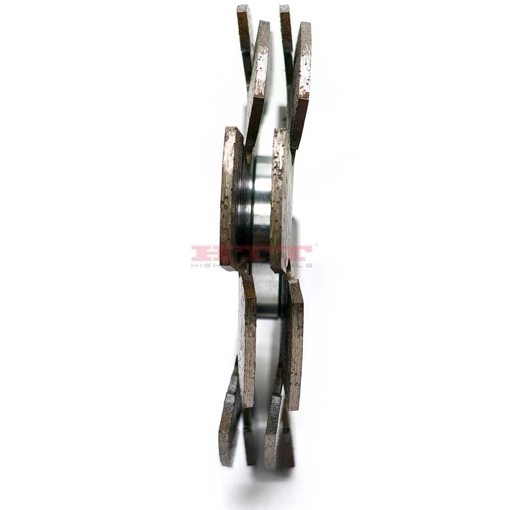 Two Disc Wall Chasing Diamond Saw Blade
