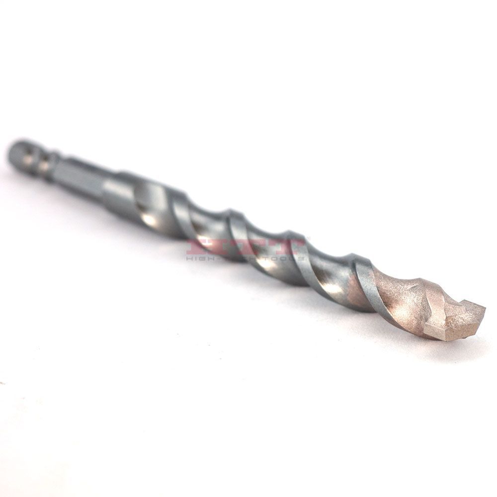 Masonry Drill Bit JIS6.35&DIN6.35E Double Standard Quick Change Hex Shank