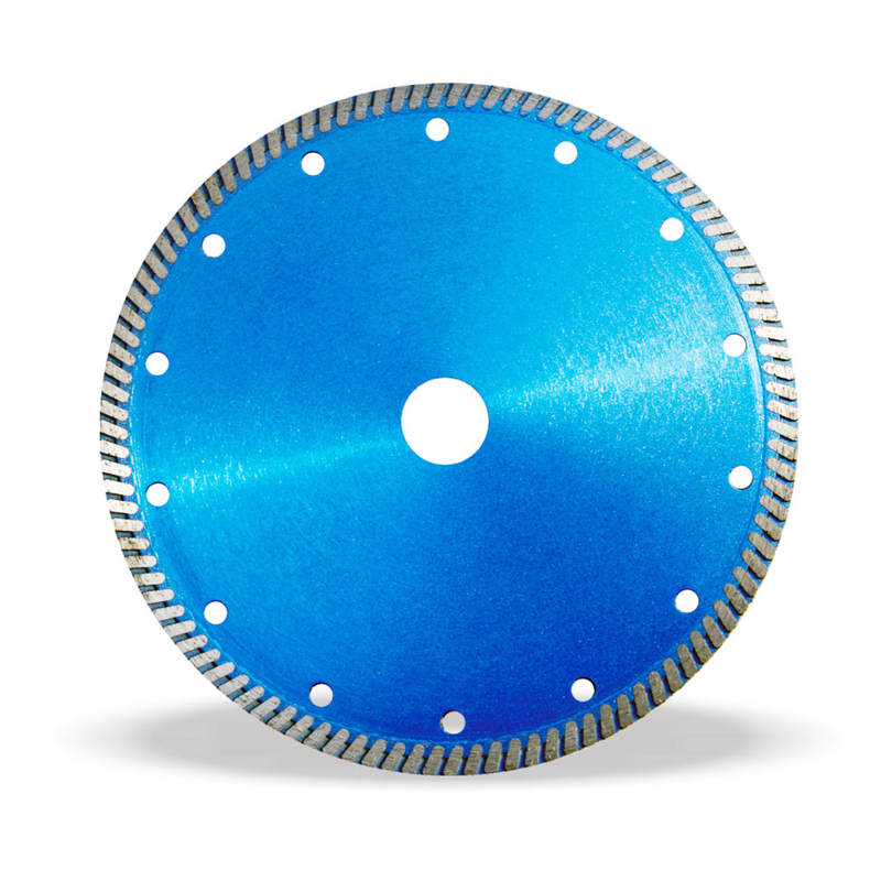 Hot Pressed Sintered Diamond Saw Blade, Slim Turbo