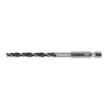 MCS Brad Point Wood Drill with attached Quick change Shank DIN6.35E