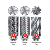 Cylinder Carbide Rotary Bur, End Cut