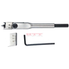 Adjustable Extension Flat Drill w/Hex Shank