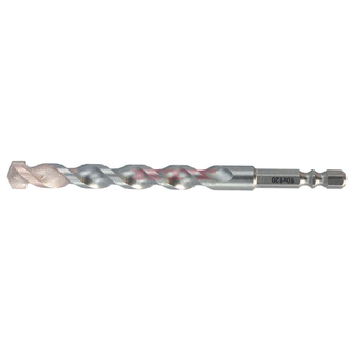 Masonry Drill Bit JIS6.35&DIN6.35E Double Standard Quick Change Hex Shank