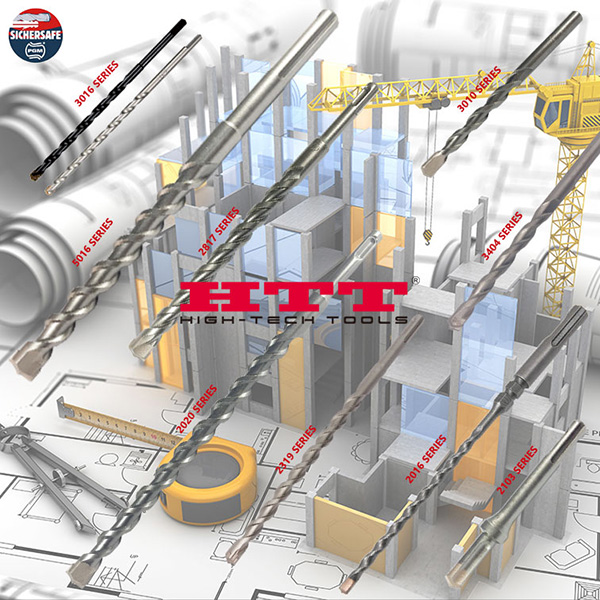 Instruction for use Rotary Hammer Drill Bit SDS-plus and SDS-max