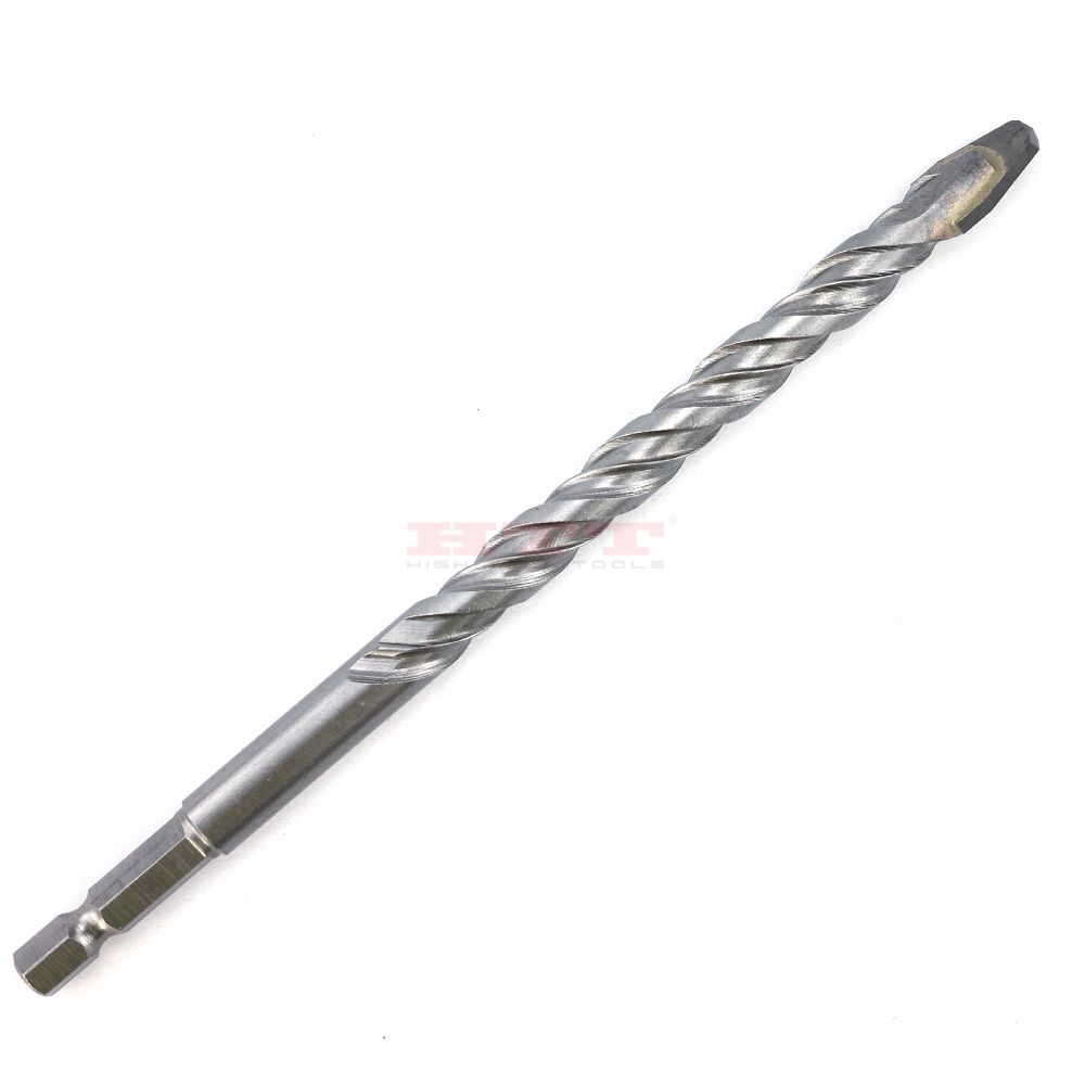 TCT Robust Universal Drill Bit w/DIN6.35E Quick Change Hex Shank