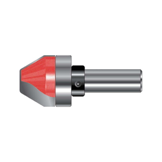 TCT 60degrees Lettering Router Bit, Double Cutter, Right Rotation