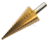 HSS Step Drill Straight Flute Tin-coated