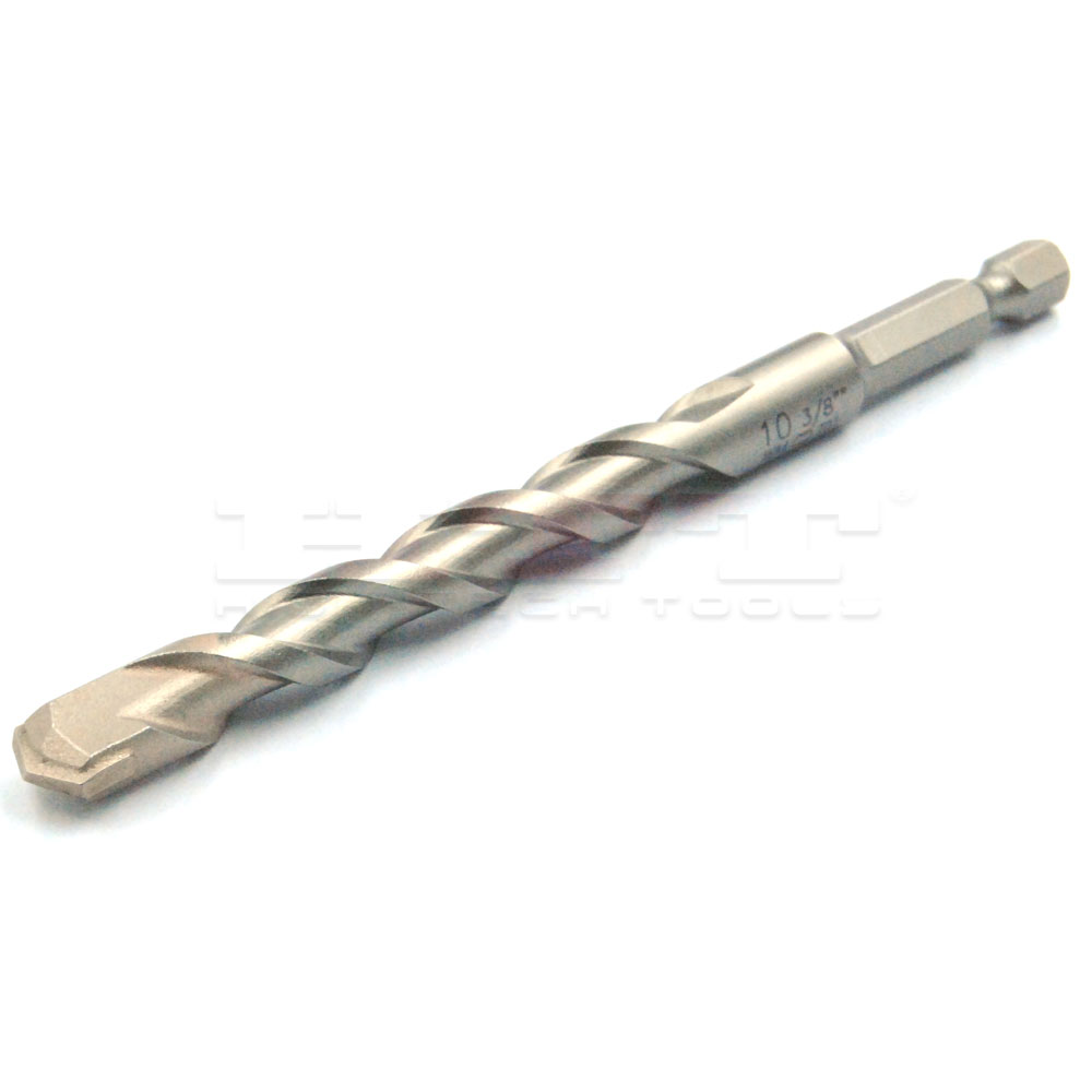 Masonry Drill Bit DIN6.35E Quick Change Hex Shank