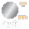 T.C.T. Combination Saw Blades