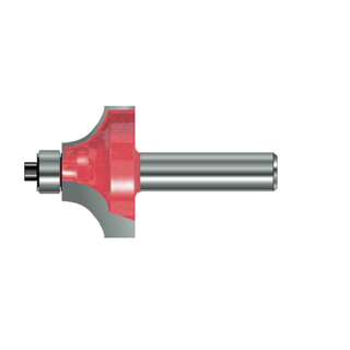 TCT Beading Cutter Router Bit with Ball Bearing, Double Cutter, Right Rotation