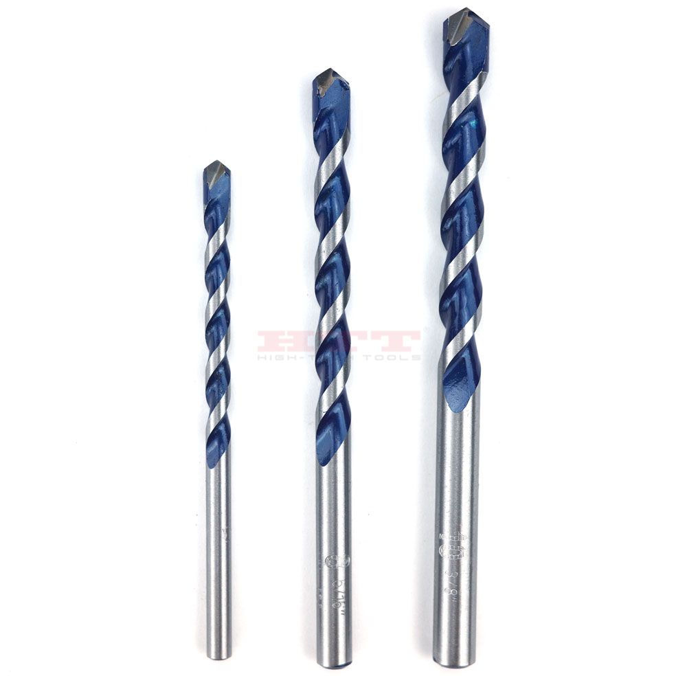 Pro Concrete&Natural Stone&Multipurpose Drill Bit w/Cylindrical Shank