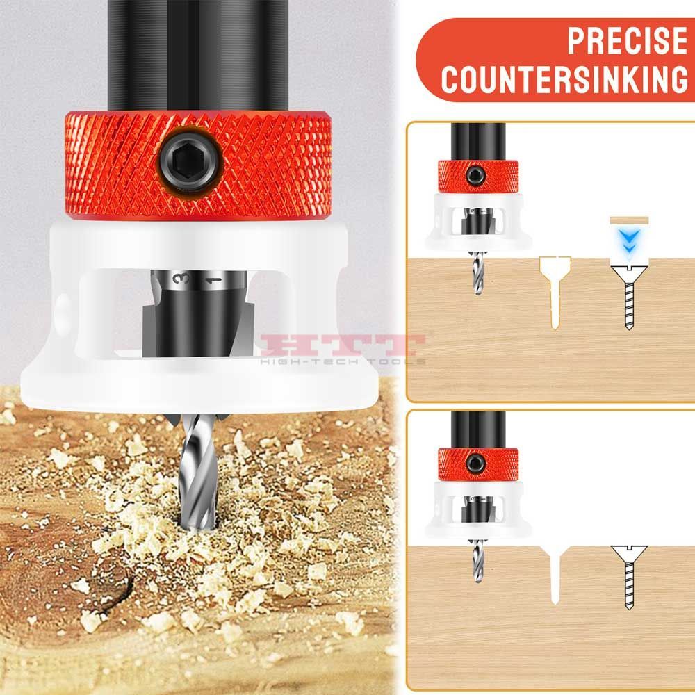 45degrees Chamfering Countersink with depth stopper