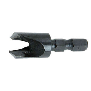 Double Cutter Plug Cutter w/DIN6.35E Shank
