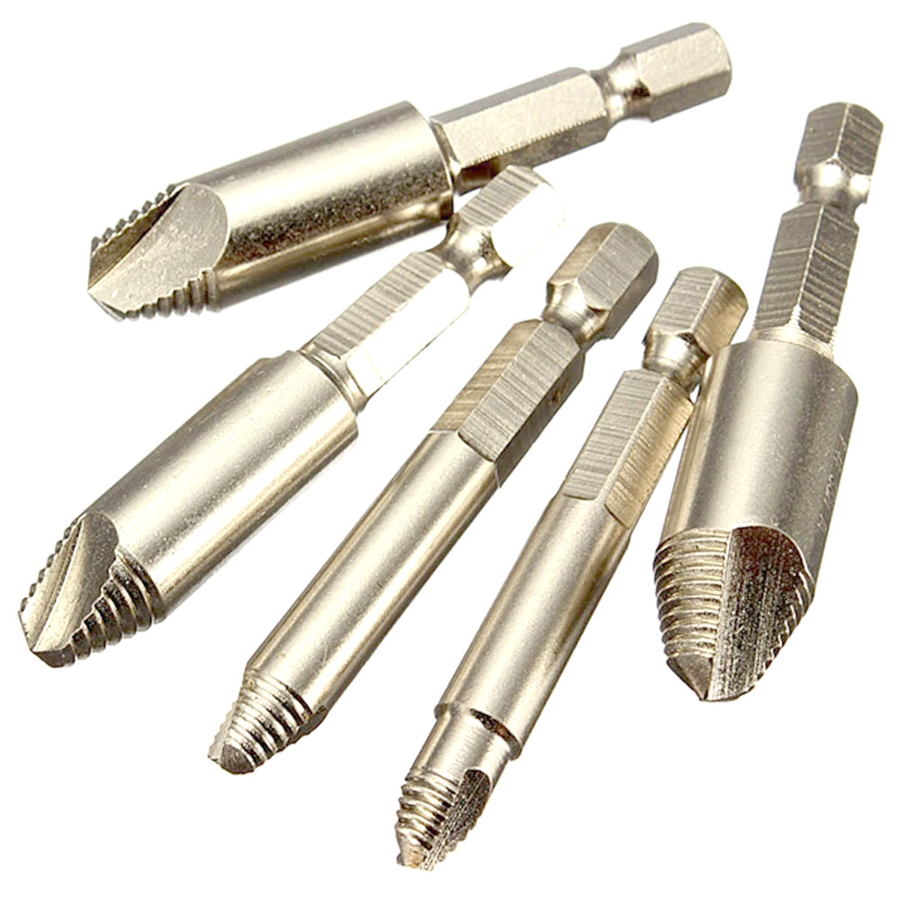 Screw Extractor W/DIN6.35E Quick Change Shank