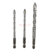 TCT Robust Universal Drill Bit w/DIN6.35E Quick Change Hex Shank