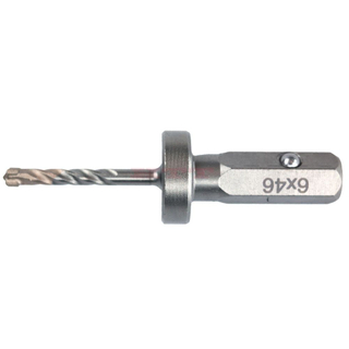Cross 4Cutter Quick Stop Hammer Drill Bit w/7/16" Hex Shank