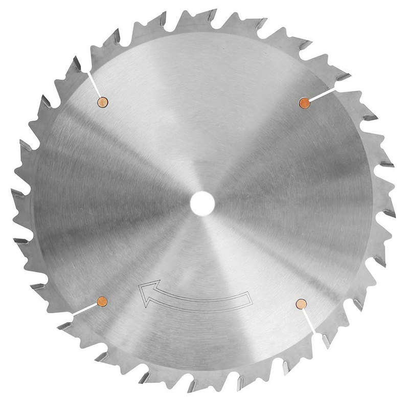 T.C.T. Rip Saw Blade with Chip Limitation