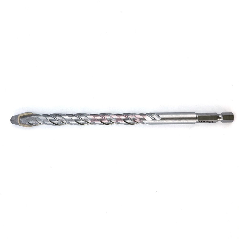 TCT Robust Universal Drill Bit w/DIN6.35E Quick Change Hex Shank